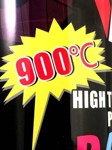 Pintura Aerosol Alta Temperatura / Dorado 900Grados x 450ml - Imagen 2