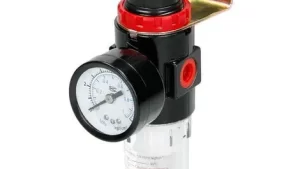 Regulador Presión Aire & Filtro Trampa Agua-Aceite P/Pistolas Pintar Automotriz Profesional