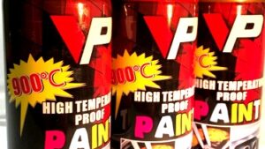 Pintura Aerosol Alta Temperatura / Dorado 900Grados x 450ml