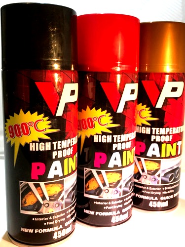 Pintura Aerosol Alta Temperatura / Dorado 900Grados x 450ml