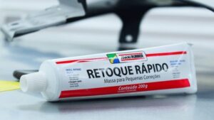 Masilla Rapida Para Pequeñas Reparaciones o Retoques Maxi Rubber 200grs