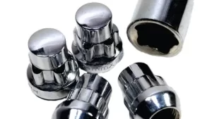 Juego Tuercas Seguridad 4 Pzs - Llantas Automoviles Cromada Pase 12mmx1.25 - Mod.LS05