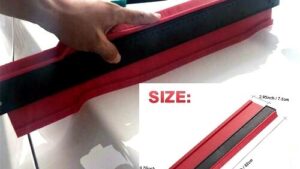 Peine Comparador & Duplicador Contornos de Plástico Rígido / 52cmx13.5cm / Tipo Calibre  P/Chapistas Automóviles - Carpinteros - Hogar