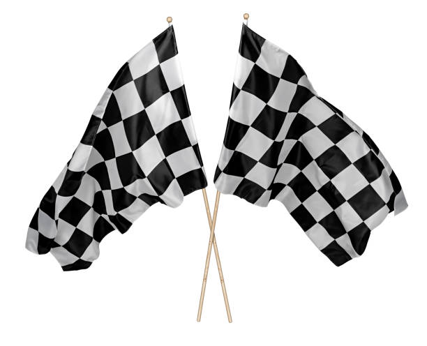 Bandera Racing Cuadrada Bandera Cuadriculada Llegada Pista Carrera C/Palo PVC 80cmx100cm ...