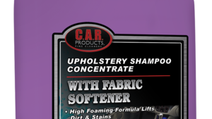 C.A.R. Upholstery Carpet - Softener Shampoo Concentrado Alta Espuma Especìfico P/Lavado Moquetes Automóviles - Escencia Agradable x1000ml (USA)
