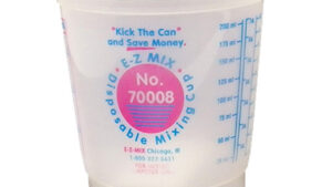 Copa / Vaso Graduado C/Escalas Para Mezclas Productos Catalizados EZ-Mix 234ml Cod.70008