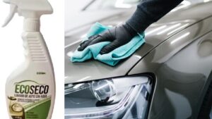 EcoSeco Liquido Formulado P/Lavado En Seco Sin Agua del Automóvil x 500ml + Microfibra 40x40cm Regalo