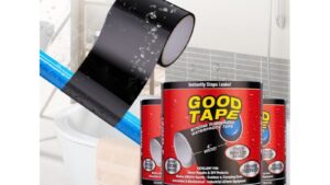 Cinta Goma Impermeable Selladora Flex/Good Tape Magic Fast Seal - 10.2cmx1.52m / 3 Colores