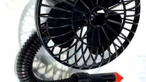 Ventilador 12v P/Automóvil Camioneta Encendedor 14cm