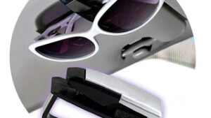 Clip Soporte Lentes & Gafas Practico P/Parasoles de Automóviles x Unidad