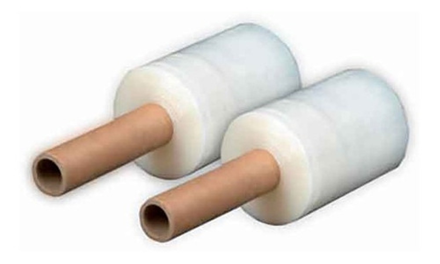 Rollo Film Strech Embalaje / Empaque C/Mango Aplicación Manual Practico 800Grs. - 12cm x 300m Aprox. - Imagen 4
