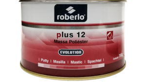Masilla Poliester P/Repintado Automotriz Roberlo Plus 12 x 0.75Kg