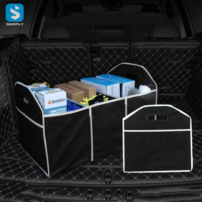 Organizador Baúl / Maletero Automóvil Plegable 50cmx32.5cmx32.5cm Mod.010 - Imagen 3