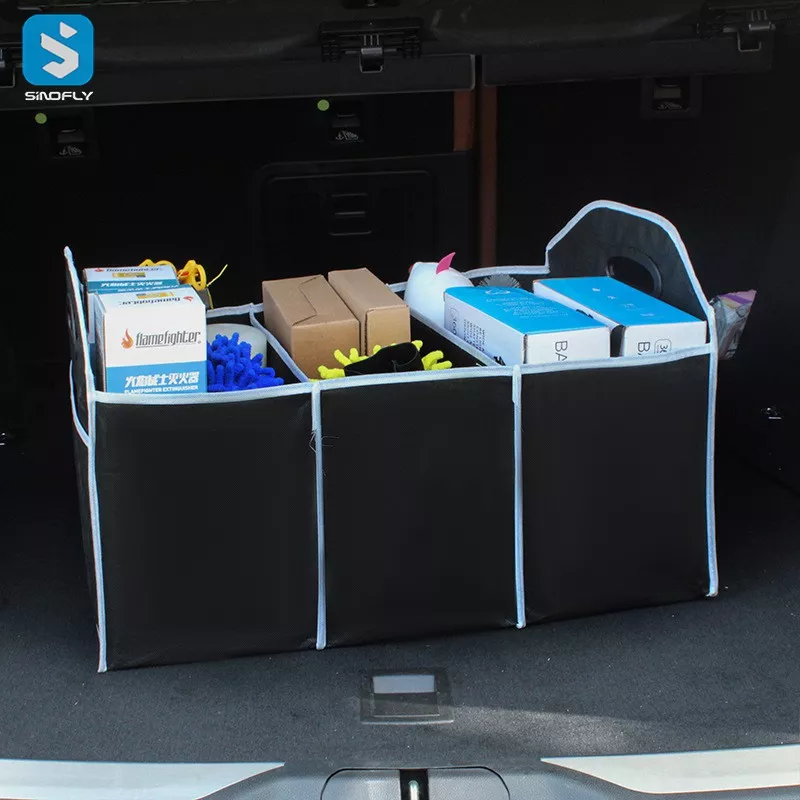 Organizador Baúl / Maletero Automóvil Plegable 50cmx32.5cmx32.5cm Mod.010 - Imagen 5