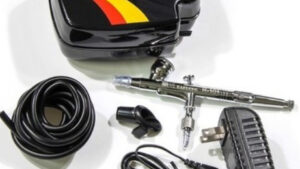 U-STAR Aerografo & Compresor P/Dibujar / Pintar / Maquillar / Repostería Kit Full