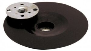 Plato de Goma 7″-175mm Semi Flexible M14 -P/Bonetes Corderito Atar & Otros