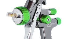 Pistola Gravedad LVLP 1.3mm-600cc Pintado Automotriz PT-0132 / SK-2011 (Brown+Green) Intertool Mod.SK1113
