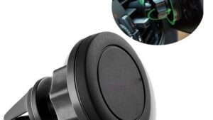 Soporte Magnético Celular 360 P/Rejillas Salida Aire Ventilación Tableros Automóvil C/ Iman