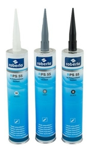 Sellador Carrocería Roberlo RPS 55 - P/Sellado Cambio Paneles Puertas / Capot / Baul / Etc. Tubo x 310ml