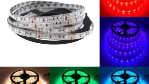 Tira Leds Adhesiva 3528/5050 - 24v  C/Gel Exteriores & Interiores Automóvil / Decoración Hogar x Metro-60Leds