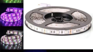 Tira Leds Adhesiva 5050 - 12v  C/Gel Exteriores & Interiores Automóvil / Decoración Hogar x Rollo 5m-300Leds
