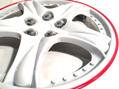 Tazas Deportivas P/Llantas Rodado 14 - Juego x 4 Luxe Tuning Car - Imagen 4