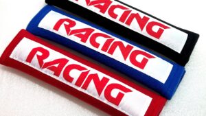 Protectores Pectorales Cinturones Seguridad Automóvil Racing x Par