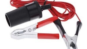Alargue Encendedor Automóvil - 12v C/Pinzas Batería & Fusible