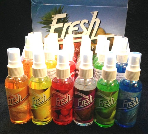 Aromatizador Perfumador Ambiente Botella Pulverizadora Fragancias Frutales Automóvil 75ml. - Imagen 3