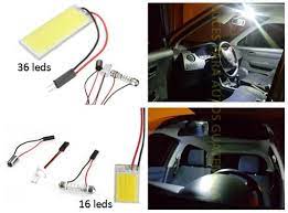 Led Plaqueta COB-16T 12V Super Led / Luz Techo Automóvil C/Adaptadores Conexión / Blister Mod.COB16T - Imagen 6