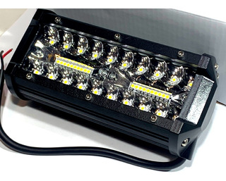 Foco Led Luz Día Caminero 20+20 Leds 12v-120w Power Light White 16cmx6.5cm Automóvil / Moto / Unidad / Mod.2116/5165/FOLED - Imagen 3