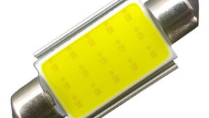 Lampara Tubo 31mm - Plaqueta Cob 12 - 12V Luz Techo Automóvil