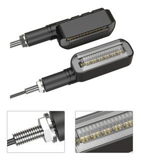 Faroles P/Señaleros Moto Universales 11cm / 9-36v-5w / IP67 / 1500LM x Par