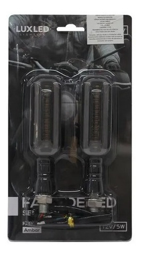 Faroles P/Señaleros Moto Universales 11cm / 9-36v-5w / IP67 / 1500LM x Par - Imagen 3