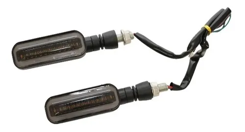 Faroles P/Señaleros Moto Universales 11cm / 9-36v-5w / IP67 / 1500LM x Par - Imagen 2