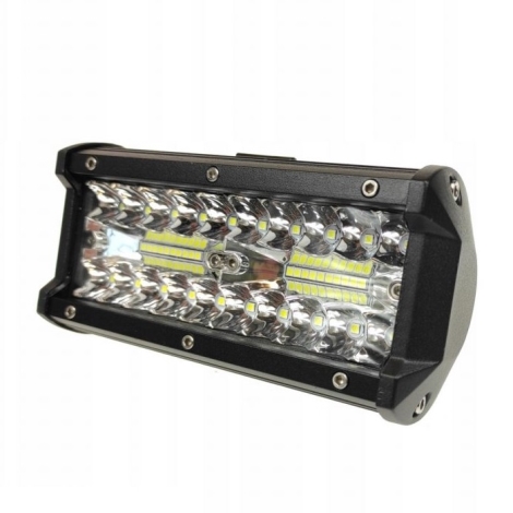 Foco Led Luz Día Caminero 20+20 Leds 12v-120w Power Light White 16cmx6.5cm Automóvil / Moto / Unidad / Mod.2116/5165/FOLED