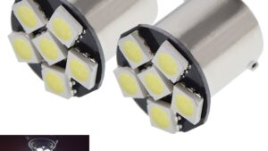 Lamparas Type-R 1 Polo 1156 6 Leds-5050 12v Chata Blanca x Par