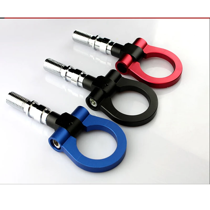 Gancho Remolque Competición Universal Fijo Metálico C/Tornillo - Aluminio Anodizado - Imagen 4