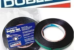 Cinta Doble Faz Negra Foam Tape Adherencia 12mmx10mx1mm Doble AA