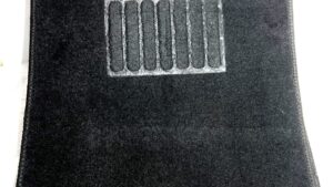 Juego Alfombras Pisos Automóvil Moquette Negra - 5Pcs Universal