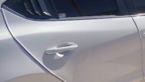 Guarda Protectora Blanca P/Puertas Automóviles de PVC Flexible 7-8mm x Metro