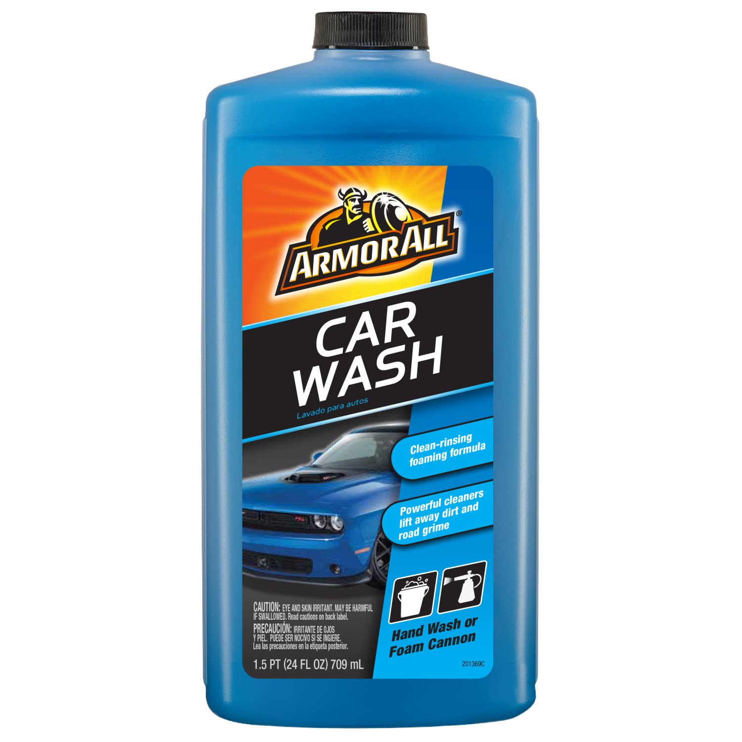 Shampoo Wash ARMOR ALL Ultra Shine Concentrado 709ml USA (Uso Pistola Espuma o Manual)