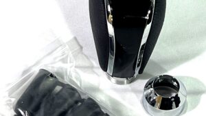 Palanca Cambios Universal Metal Deportiva Negra C/Adaptadores P/5 Velocidades Mod.XS0737 Black