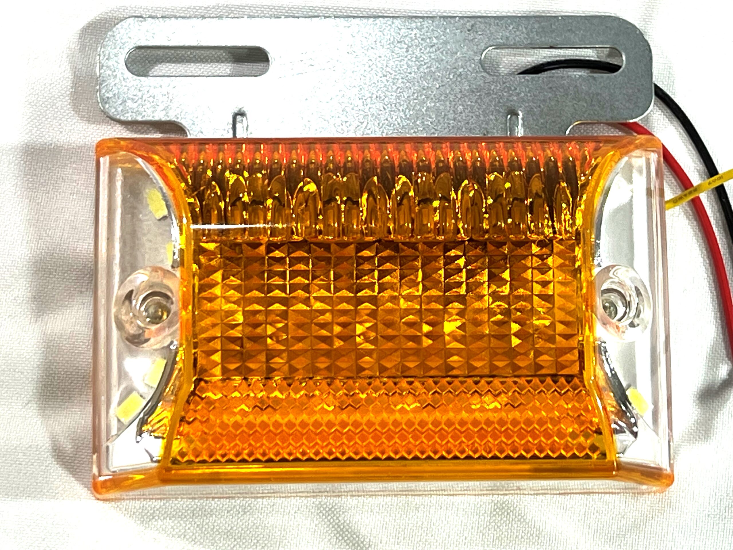 Farolitos Leds Para Trailers / Laterales Camión 24v Uso : Posición / Freno / Señalero / Marcha Atrás (1 Par x Color : Blanco/ Rojo/ Ambar) Mod.A073 - Imagen 13