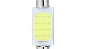 Lampara Tubo 41mm - Plaqueta Cob 12 - 12V Luz Techo Automóvil