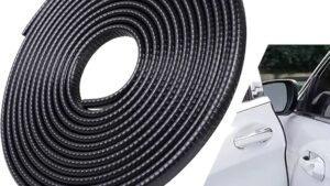 Guarda Protectora P/Puertas Automóviles 8-10mm x 5 Metros / Negro - Mod.TYT1-B