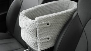 Cama Mascotas P/Autos Gatos & Perros Pequeños Confortable Gris 43cmx26cmx21cm - Mod.YKBD-00077