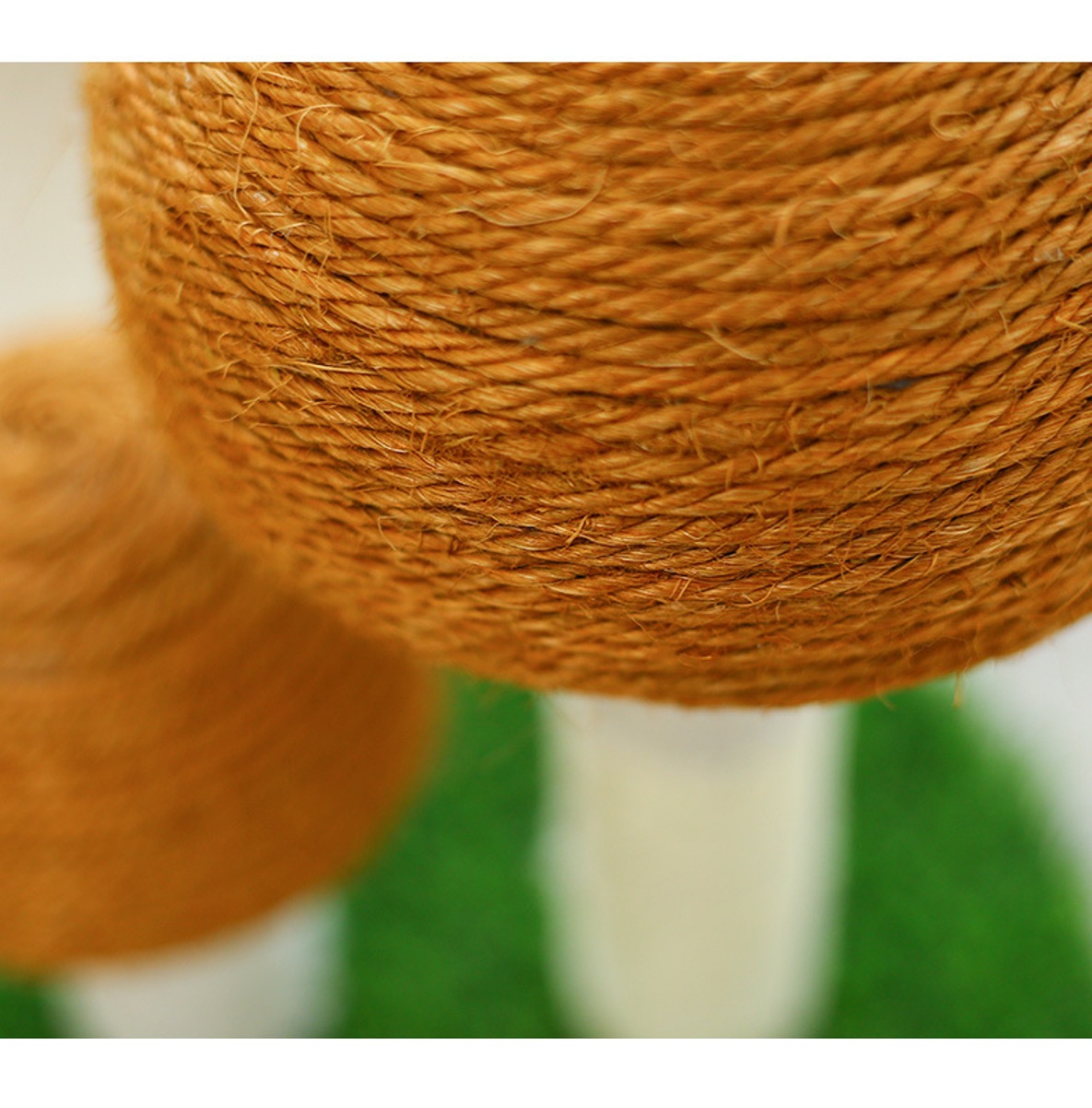 Rascador de Hongos Doble de Sisal Alta Calidad P/Gatos 30cmx36cm - Mod.CTS002 - Imagen 6