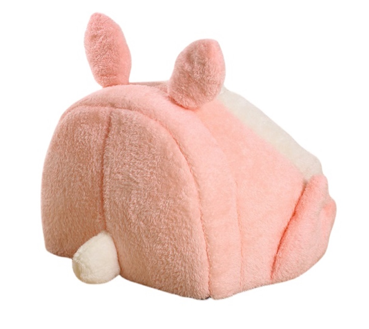 Cama Cucha Casita Tipo Igloo P/Mascotas Gatos & Perros Rosado Talle M - 40cmx39cmx30cm Mod.YKBD-0031 - Imagen 4