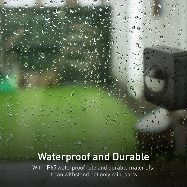 Sensor Smart / PIR Movimiento P/Exteriores Impermeable IP65 / Uso WiFi / Control en Celular & Alexa / APP Tuya / 75mmx75mm - Imagen 4